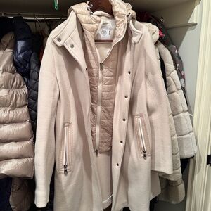 Bogner Cream Women's Puffer Coat